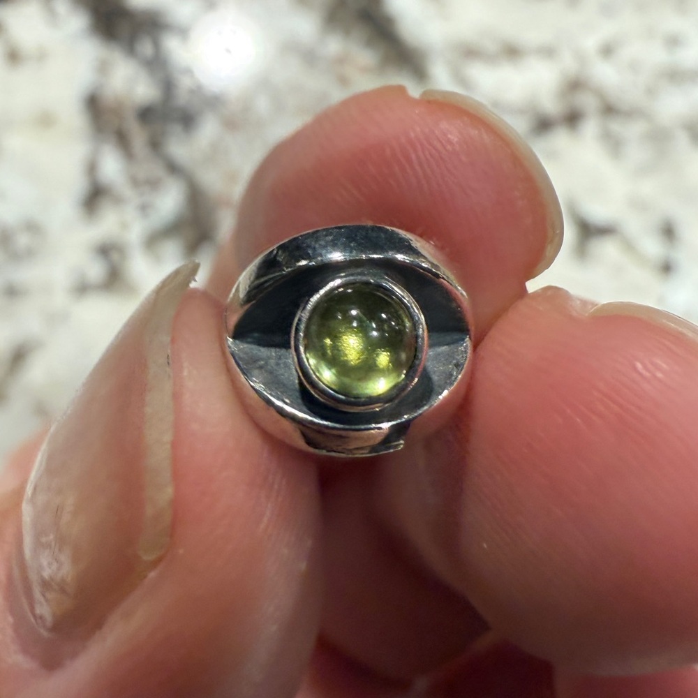 Authentic Pandora Peridot Eye Charm- Retired